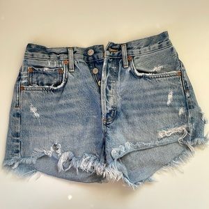 Agolde denim shorts